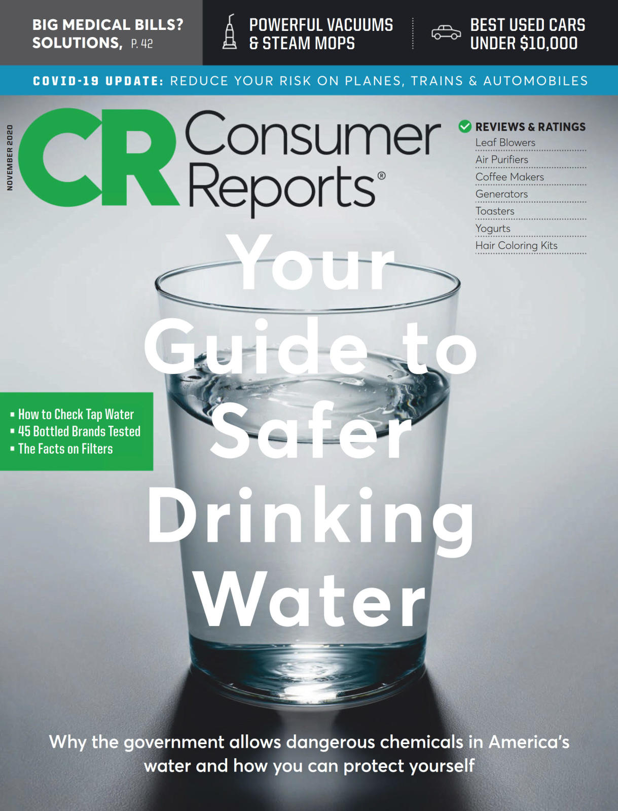 Consumer Reports 消费者报告杂志 2020年11月刊下载